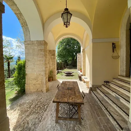Entire Private Floor In An 1800S Frescoed Villa With Historic Park - Villa Mastrangelo Colli del Tronto Exterior foto